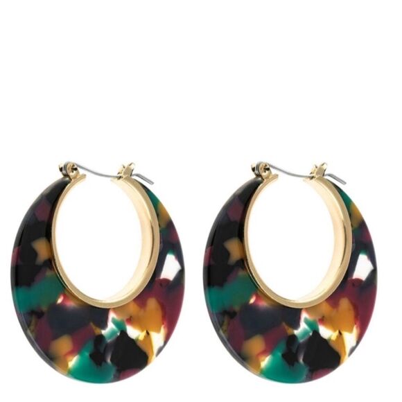 Crescent Moon Earrings - Picture 2 of 2